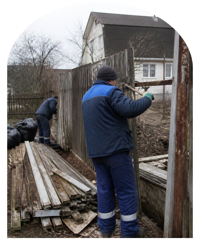 Демонтаж забора в Ижевске по цене от 4674 р. | Метпроект-Жвс